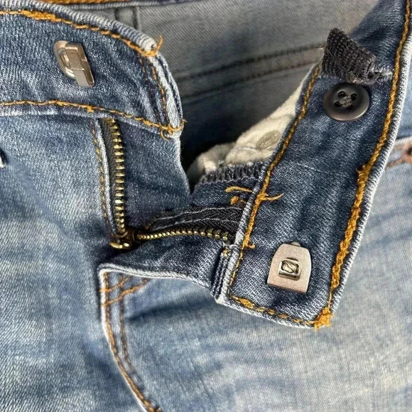 2/30 Levi’s Signature Straight Size 5 Regular Boys Jeans Denim Adjustable Waist - Picture 5 of 9